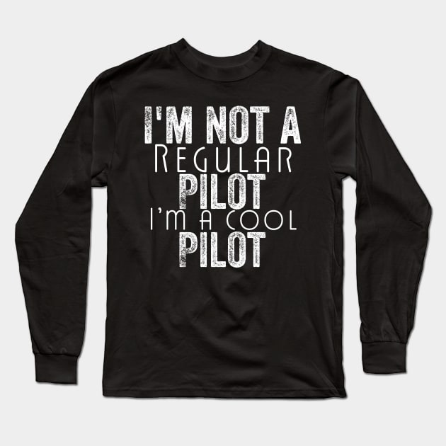pilot Long Sleeve T-Shirt by Design stars 5